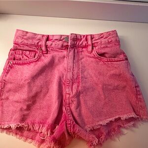 PacSun  Pink Denim skirt size 22